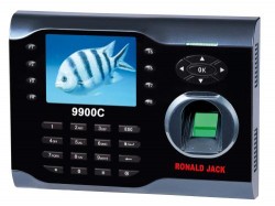 Máy chấm công vân tay + thẻ cảm ứng Ronald Jack 9900C