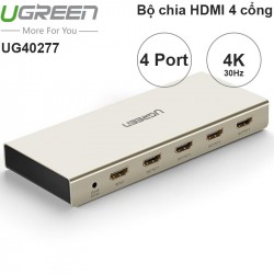 Bộ chia HDMI 4 cổng 4K 30Hz Ugreen 40277