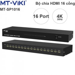 Bộ chia HDMI 16 port V1.4 4K30Hz 3D MT-VIKI MT-SP1016