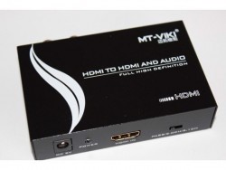 BỘ CHUYỂN ĐỔI HDMI TO VGA+HDMI+ AUDIO MT-HV03- CHÍNH HÃNG MT-VIKI