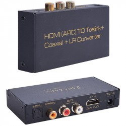BỘ CHUYỂN HDMI TV ARC RA AUDIO TOSLINK COAXIAL RCA R+L