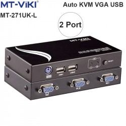 Bộ chuyển mạch Auto KVM Switch 2 port - PS2 và USB