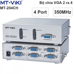 Bộ chia màn hình VGA 2 ra 4- 350Mhz