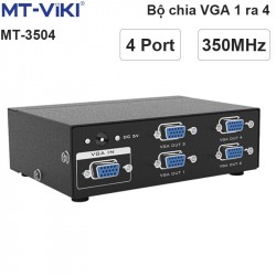 Bộ chia VGA 1 ra 4 350MHz MT-VIKI MT-3504