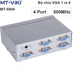 Bộ chia VGA 1 ra 4 500MHz MT-VIKI MT-5004