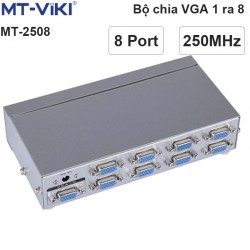 Bộ chia VGA 1 ra 8 250MHz MT-VIKI MT-2508