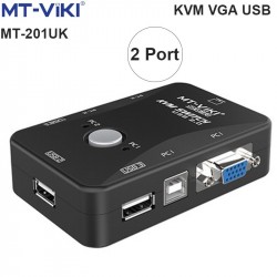 Bộ chuyển mạch  KVM switch 2 port USB