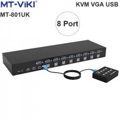 Bộ chuyển mạch  KVM switch 8 Port MTVIKI MT801UK 