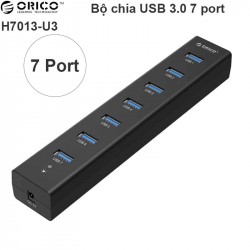 BỘ CHIA USB 3.0 7 PORT ORICO H7013-U3 CÓ CẤP NGUỒN NGOÀI 5V