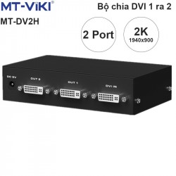 Bộ chia màn hình DVI 1 ra 2 MT-DV2H hỗ trợ 2K 1940x900