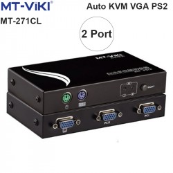 Bộ chuyển mạch  auto KVM switch 2 port PS2