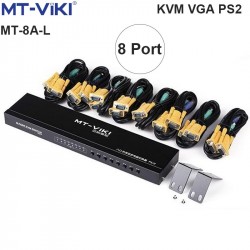 Bộ chuyển mạch  KVM Switch 8 Port MT-VIKI MT-8A-L