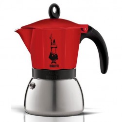 Ấm pha cà phê Bialetti Moka Induction 3TZ BCM-4932 (red)