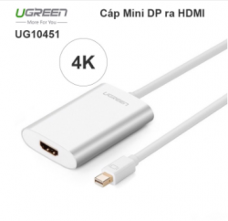 MINI DISPLAYPORT TO HDMI HỖ TRỢ 4K UGREEN 10451