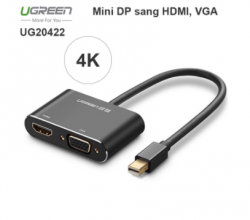 Mini displayport sang VGA và HDMI Ugreen 20422