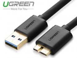 CÁP USB 3.0 AM SANG MICRO BM CHO Ổ CỨNG DI ĐỘNG UGREEN 0.5M 1M 1.5M