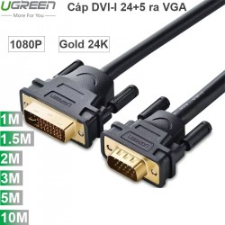 Cáp DVI-I 24+5 to VGA 1M đến 10 mét UGREEN