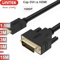 Cáp HDMI to DVI 24+1 Unitek