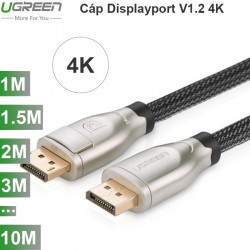 Cáp Displayport to Displayport 4K Ugreen chính hãng