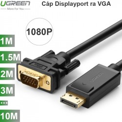 Cáp chuyển đổi Displayport to VGA 2- 3M Ugreen 