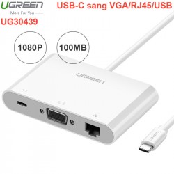 USB-C ra VGA/LAN/USB 3.0 1 port/USB 2.0 1 port UGREEN 30439