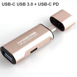 Đầu chuyển đổi USB Type C OTG, hỗ trợ sạc cho Macbook 12 inches