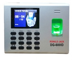 Máy chấm công vân tay + thẻ cảm ứng Ronald Jack DG-600ID