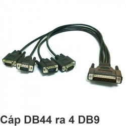 Dây chuyển cổng DB62 ra 8 cổng COM DB9 cho card Syba FG-EMT09A