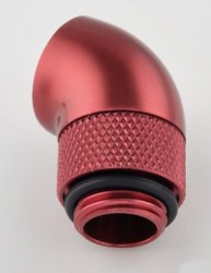 Fitting Bitspower Adapter 45* Male-Female Rotary Blood Red