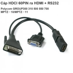 Cáp HDCI 60PIN ra HDMI + RS232 30Cm 