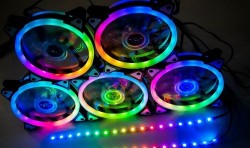 Fan Case Freezemod Mega Digital RGB ( 5 fan + 2x30cm LED )