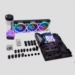 Tản nhiệt nước Custom Freezemod Rainbow RGB P3 Kit (Intel LGA 115X)