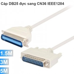 Cáp máy in LPT DB25 Male to IEEE 1284 Male 