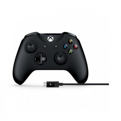 Tay cầm chơi game không dây Microsoft XBOX Controller + Cable (Phiên bản S mới nhất cho PC/Xbox One S)