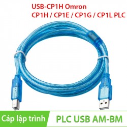Cáp lập trình PLC cho HMI USB-CP1H Omron CP1H / CP1E / CP1G / CP1L 1.5 mét
