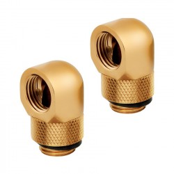 Corsair Hydro X Series Adapter 2-pack (90° Angled rotary; gold) (CX-9055010-WW )