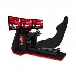 Buồng lái giả lập Obutto oZone Racing Cockpit - Modding show theo yêu cầu(Support 3 Màn hình)