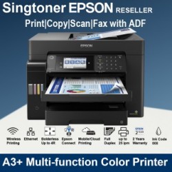 Máy in phun đa chức năng A3 Epson Ecotank L14150 có Fax