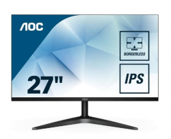 Màn hình AOC 27B1H/74 (27 inch/FHD/IPS/250cd/m²/HDMI+VGA/60Hz/5ms)