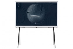 Smart Tivi Kiểu Chữ Có Chân The Serif QLED Samsung 4K 55 inch QA55LS01B  (2022)