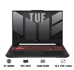 Laptop ASUS TUF Gaming A15 FA507RR-HN835W (Ryzen™ 7-6800H | 16GB | 512GB | RTX™ 3070 8GB | 15.6-inch FHD | Win 11| Jaeger Gray)