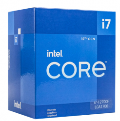 CPU Intel Core i7-12700F (Up to 4.8Ghz, 12 nhân 20 luồng, 25MB Cache, 125W) - Socket Intel LGA 1700)