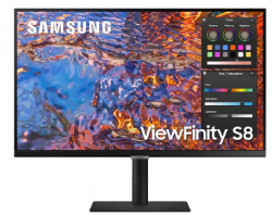 Màn hình máy tính Samsung ViewFinity S8 LS27B800PXEXXV (27 inch/ 4k/ IPS/ 60Hz/ HDMI+DisplayPort +USB C)