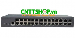 Switch BDCOM S2226I-DC 24 10/100 Base-T Ports, 2 Gigabit Combo Ports