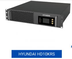 Bộ Lưu điện 10KVA dòng Rack, UPS HYUNDAI HD-10KRS (Pin ngoài)