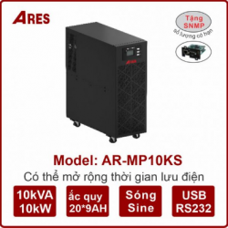 Bộ lưu điện online UPS ARES AR-MP10KS (10KVA/10KW)