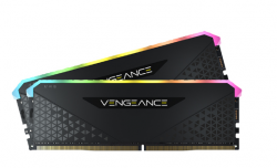 RAM DESKTOP CORSAIR VENGEANCE RGB RS (CMG32GX4M2D3600C18) 32GB (2X16GB) DDR4 3600MHZ