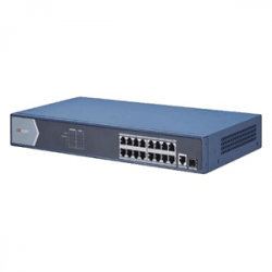 Switch GIGABIT 16 cổng PoE 1000M HIKVISION DS-3E0518P-E/M