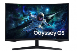 Màn Hình Gaming SAMSUNG Odyssey G5 G55C LS32CG552EEXXV (32.0 inch - 2K - VA - 165Hz - 1ms - FreeSync - HDR10 - Curved)