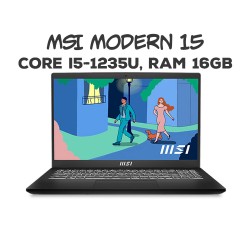 Laptop MSI Modern 15 B12M-628VN (Intel Core i5-1235U | 16GB | 512GB | Intel Iris Xe | 15.6 inch FHD | Win 11 | Đen)